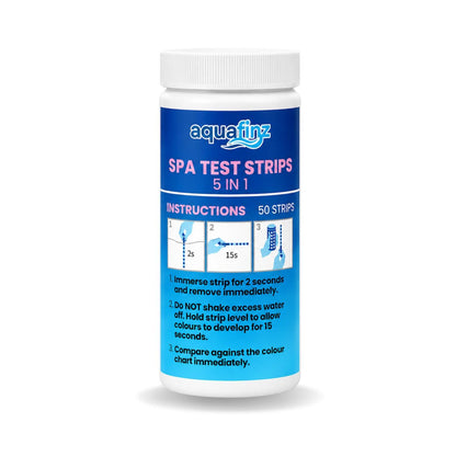Aquafinz Spa Pool Test Strips (5 in 1) 50 pack