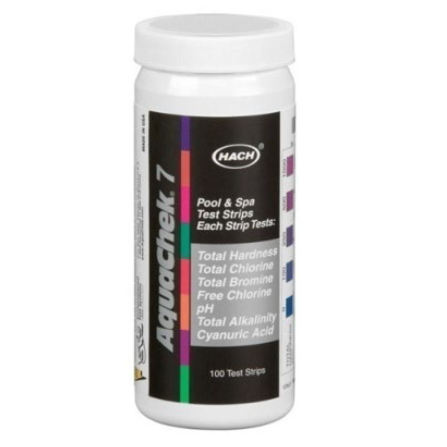 AquaChek 7 in 1 Pool and Spa Test Strips - Silver